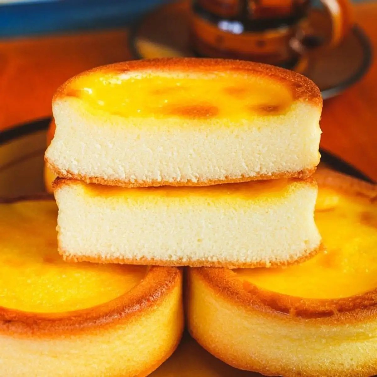 5 Packs Success Import Egg Tart Cakes – Soft & Fluffy Pastry, 10.59oz per Pack