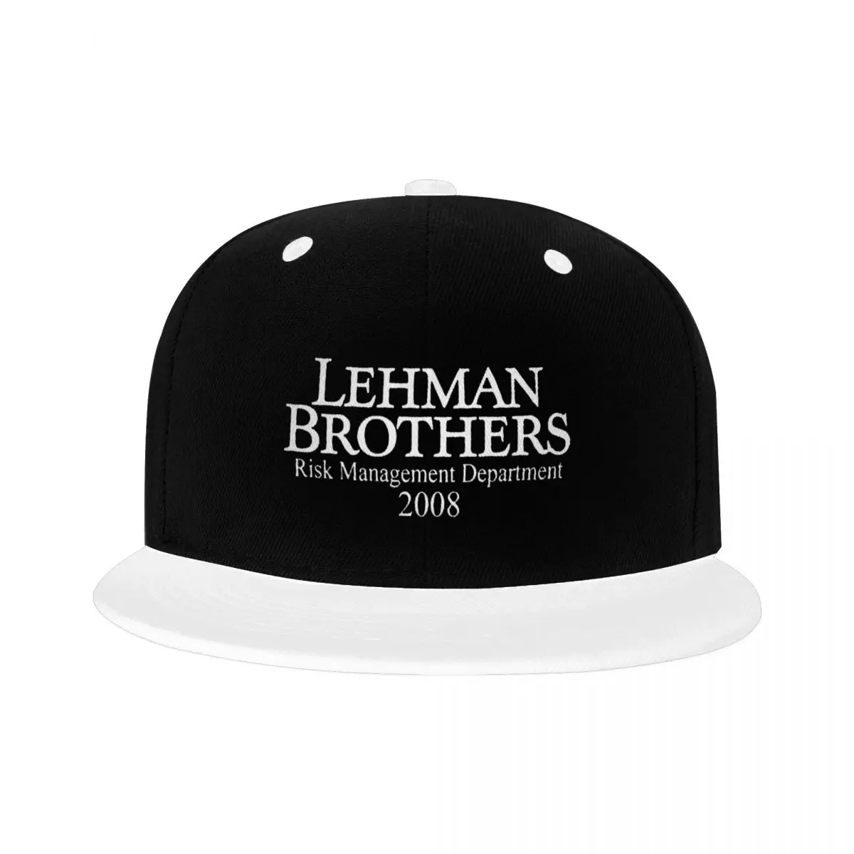 Lehman Brothers Risk Management Department 2008 Hip-hop Hats Outdoor Adjustable Baseball Caps Sunscreen Hat