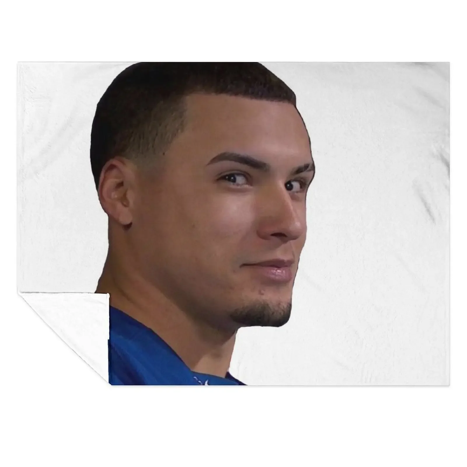 

Javy Baez Eyes Throw Blanket Soft Plaid Stuffeds Beach Luxury Blankets