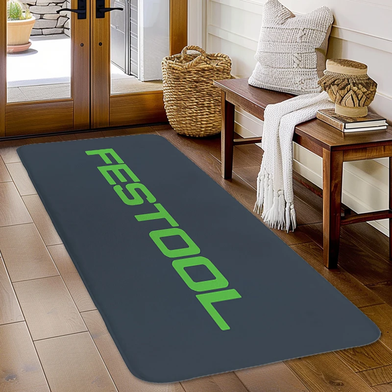 Living Room Foot Mat Non-slip H-Festool Hallway Corridor Carpet Slip-resistant Kitchen Balcony Bedroom Rug Home Decor Items