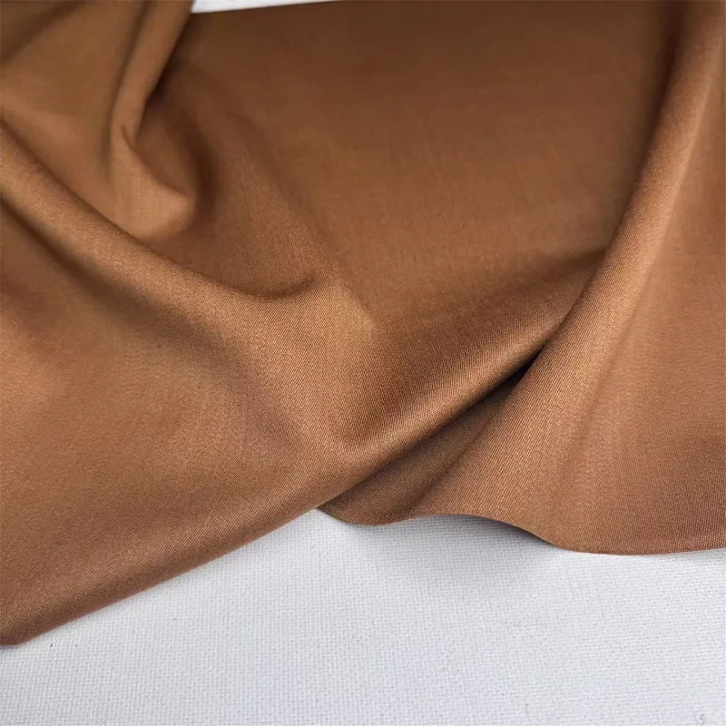 Worsted Wool Fabric Caramel Camel Suit Overcoat Jacket Curtain Tablecloth Autumn Winter Handmade Sewing DIY Home Craft Material