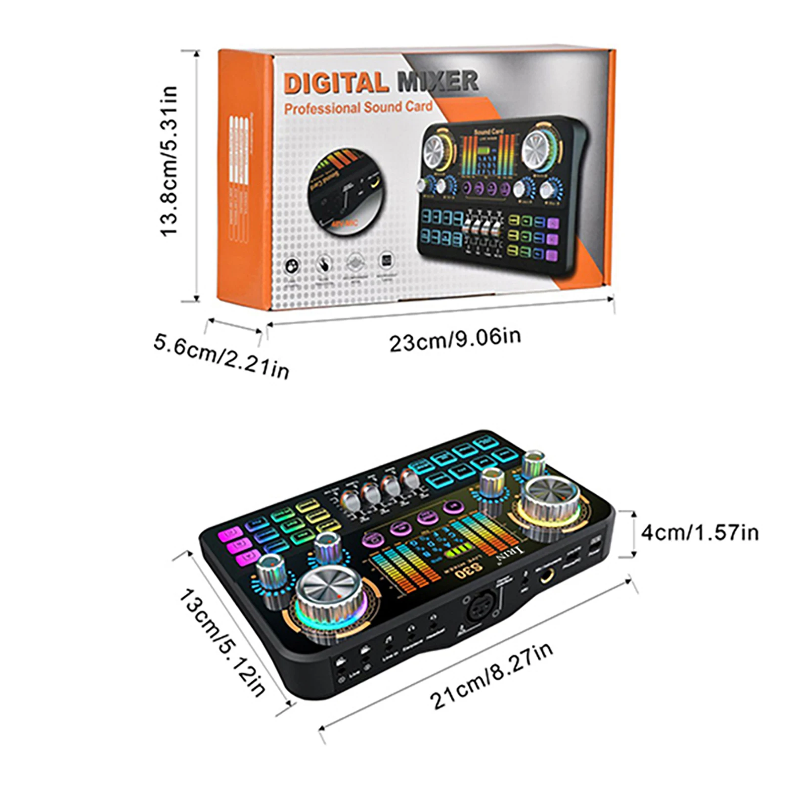 Karta dźwiękowa IRIN S30 do tr – Audio Music Dj recenzja i cena