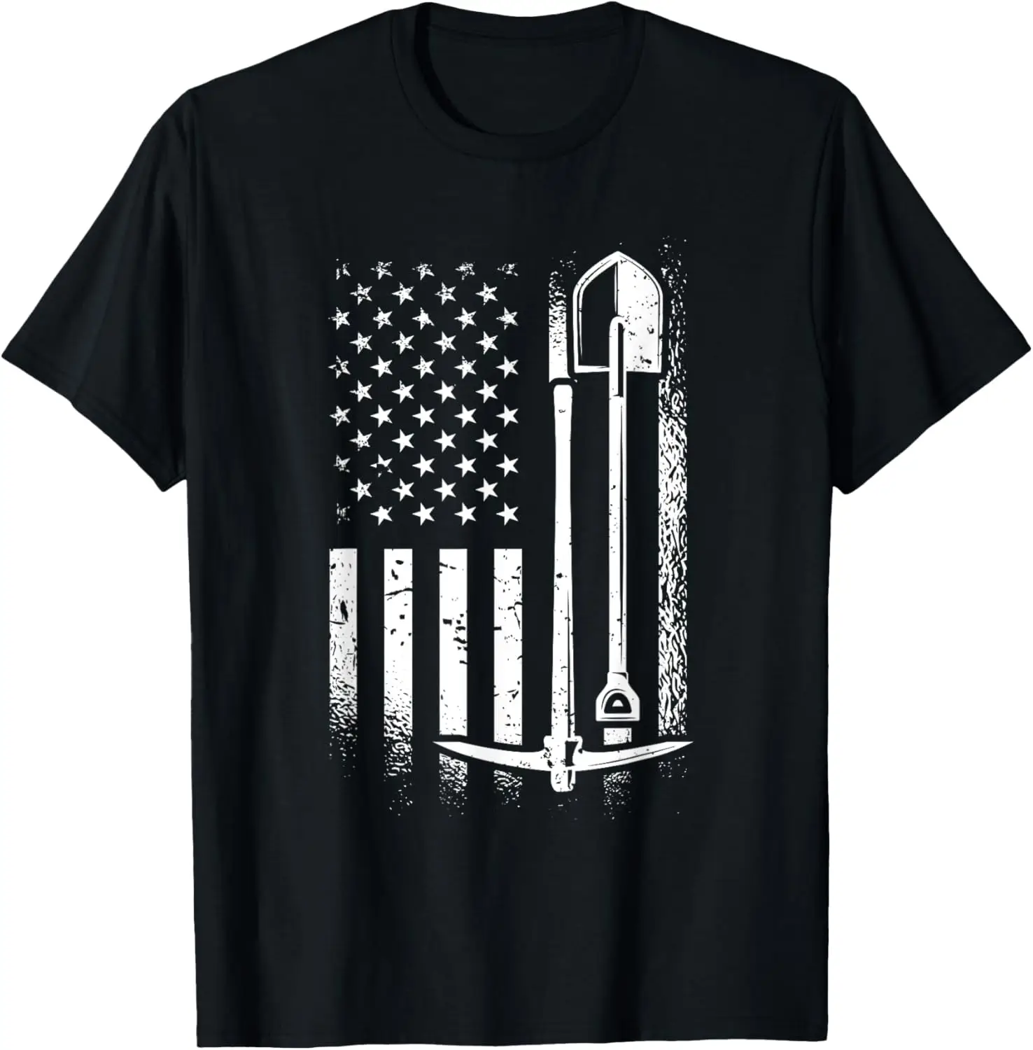 

New t-shirt - Proud American Coal Miners, US Flag Coal Miner T-Shirt