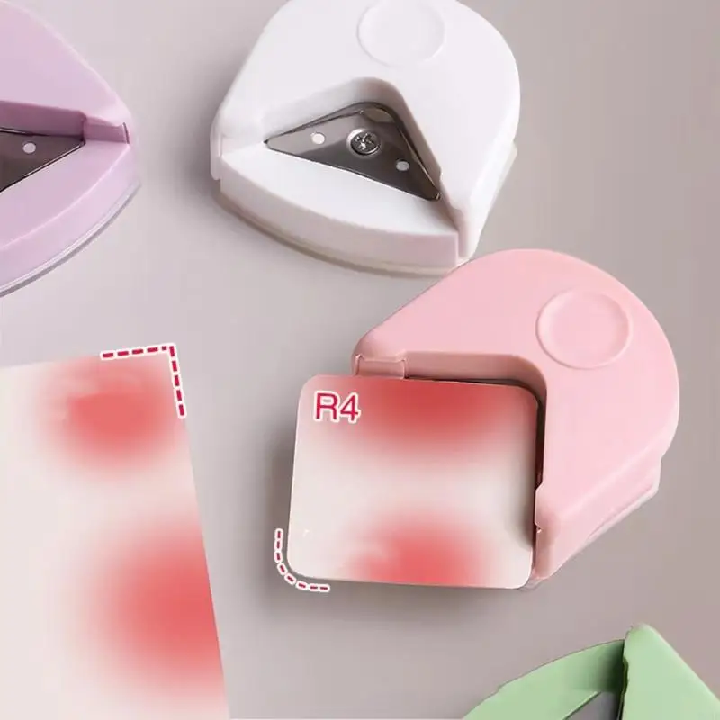 الزاوية الة قطع الورق R4 نصف القطر ورقة الزاوية مستدير ورقة الزاوية المتقلب للفن الحرفية مغلفة الأفلام صور بطاقة صنع