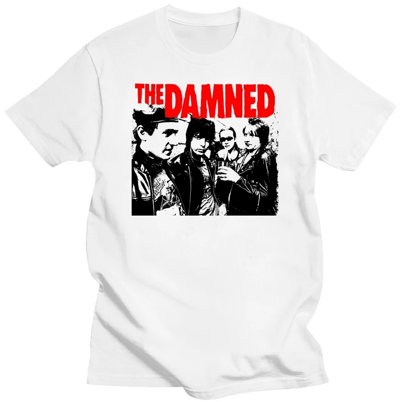 The Damned 1977 DMN T-Shirt Hoodie Gift Black