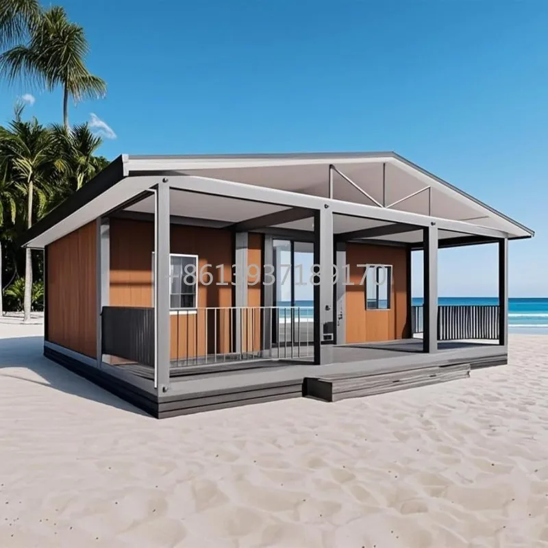 20ft 40ft Container House Foldable Extendable Modular Tiny Home Prefab Living Unit with Bedroom Kitchen Bathroom