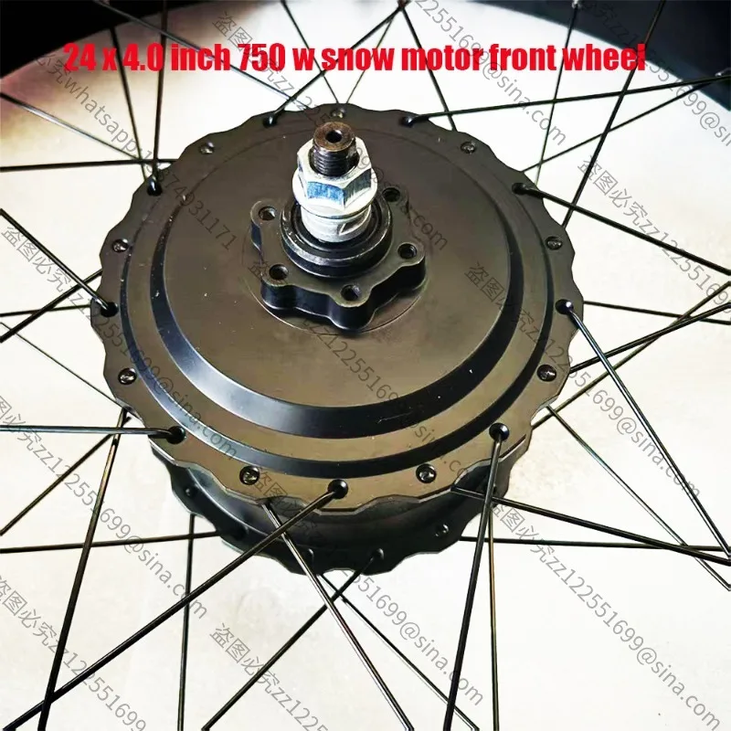 Suitable for Electric Vehicle Tricycle Accessories 20 × 4.0 Snow Tire Motor Hub Electric Vehicle MotorWheel