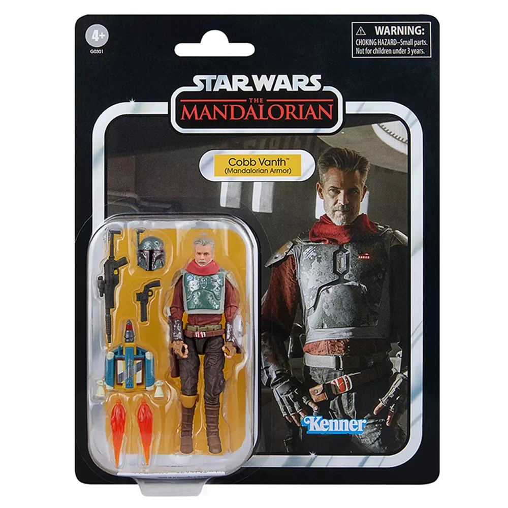 [In-Stock] Hasbro STAR WARS The Vintage Collection Cobb Vanth (Mandalorian Armor) Deluxe 3.75-Inch TVC Action Figure Model Toys