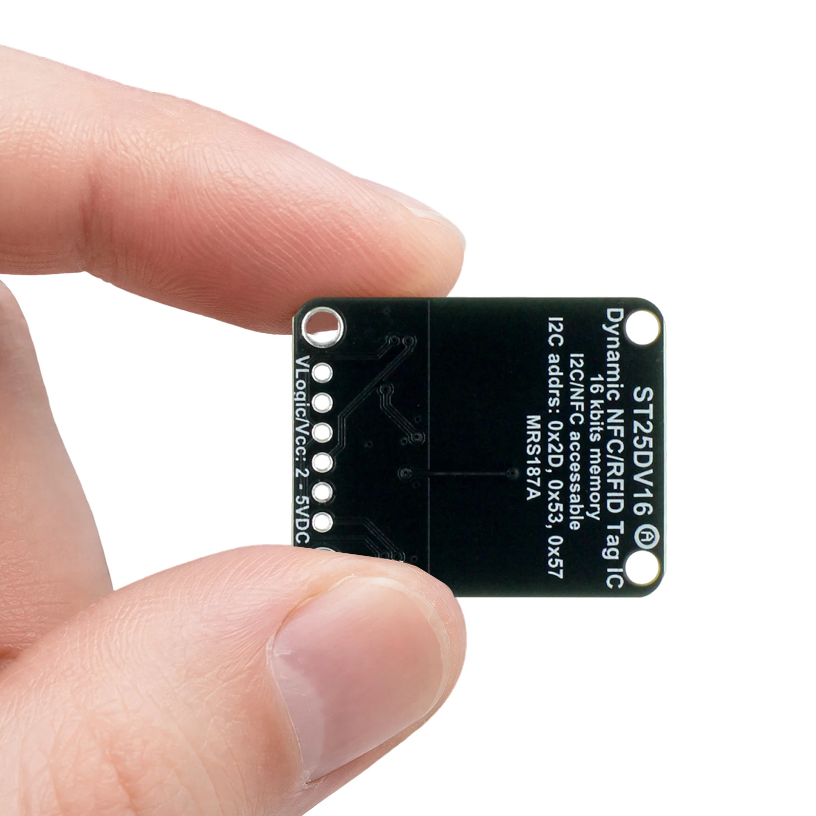 I2C NFC Dynamic Tag Module ST25DV16K RFID 16Kbit EEPROM Breakout ISO 15693 STEMMA QT Qwiic RF Energy