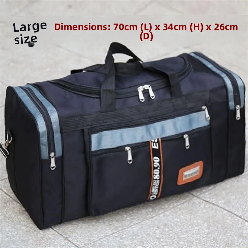 

Large Capaci Portable Travel Bag Men's Clothing Storage Bag Foldable Handheld Bag for Spring Festival Homecoming