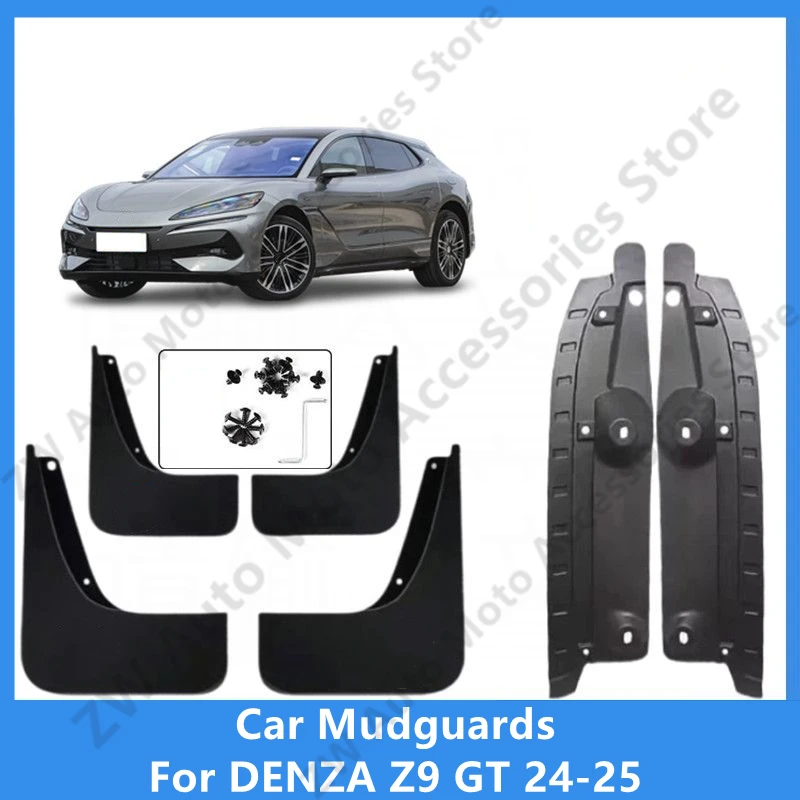 

Car Mudguards For DENZA Z9 GT 24-25 Mud Guards Fender Flare Mudflaps Exterior Parts Auto Modification Accessory Refit