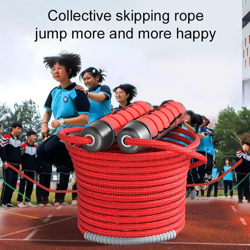 Skipping Rope Fitness Jump Ropes Exercise Jump Rope Tangle-Free Jumping Rope Fitness Ergonomic Handle Team Jump Rope For