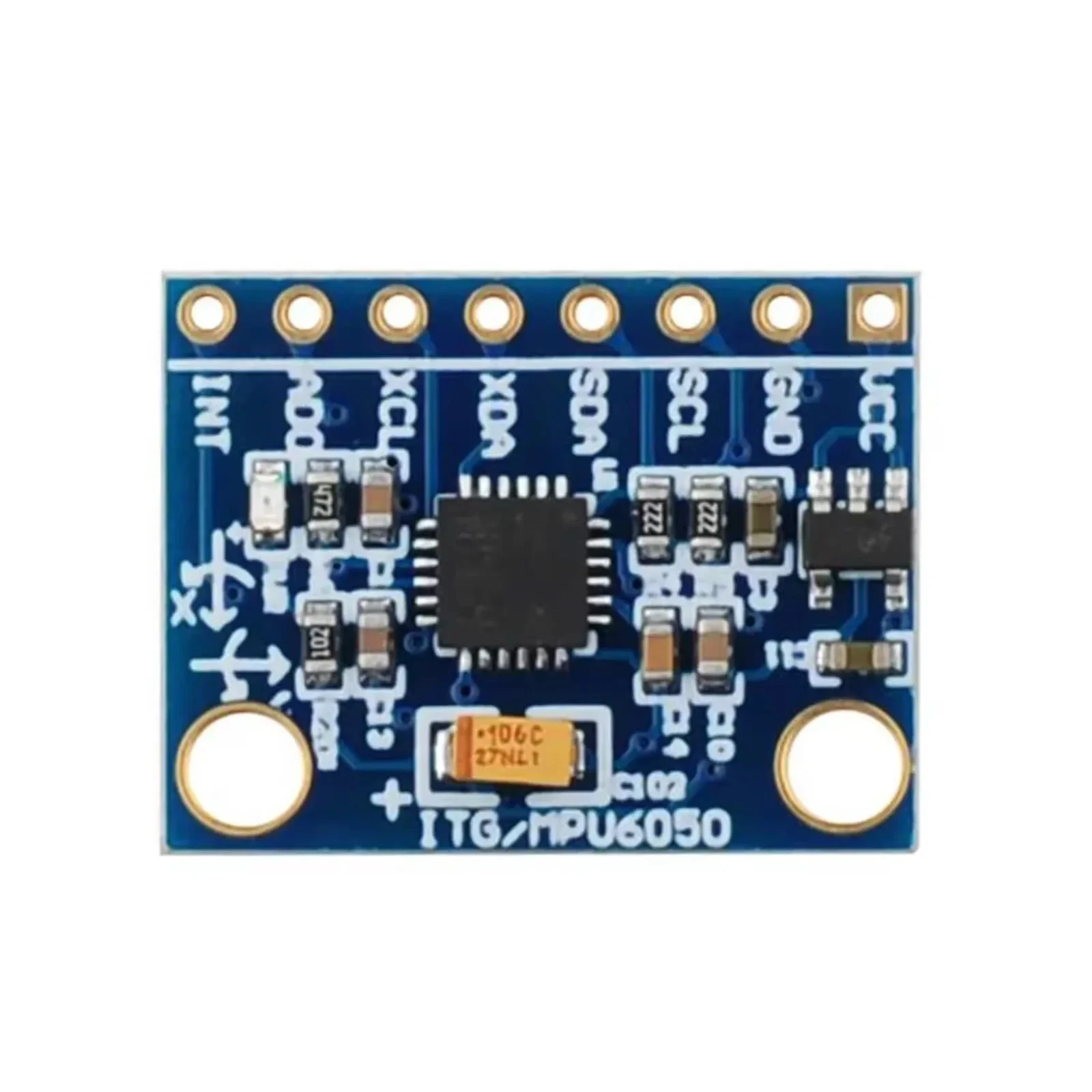 Picture 4: 1/2/5/10 PCS GY521 IIC I2C module MPU-6050 Module 3-Axis Accelerometer Gyro Sensor for Arduino with I2C Interface