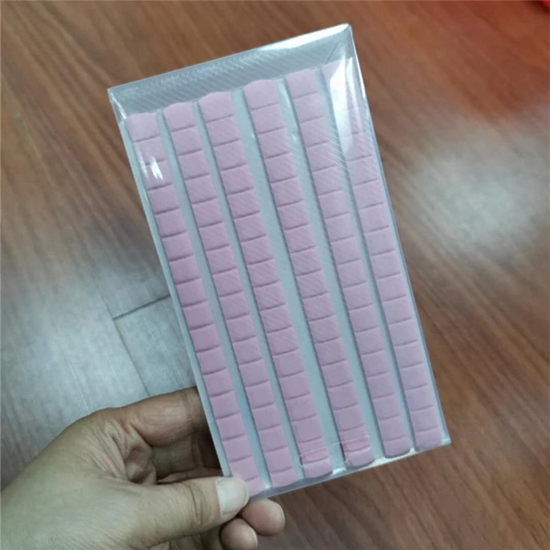 192 PCS Adhesive Poster Tacky Putty Sticky Non-Toxic Mounting Putty Reusable & Removable Wall Safe Tack Putty (Pink)