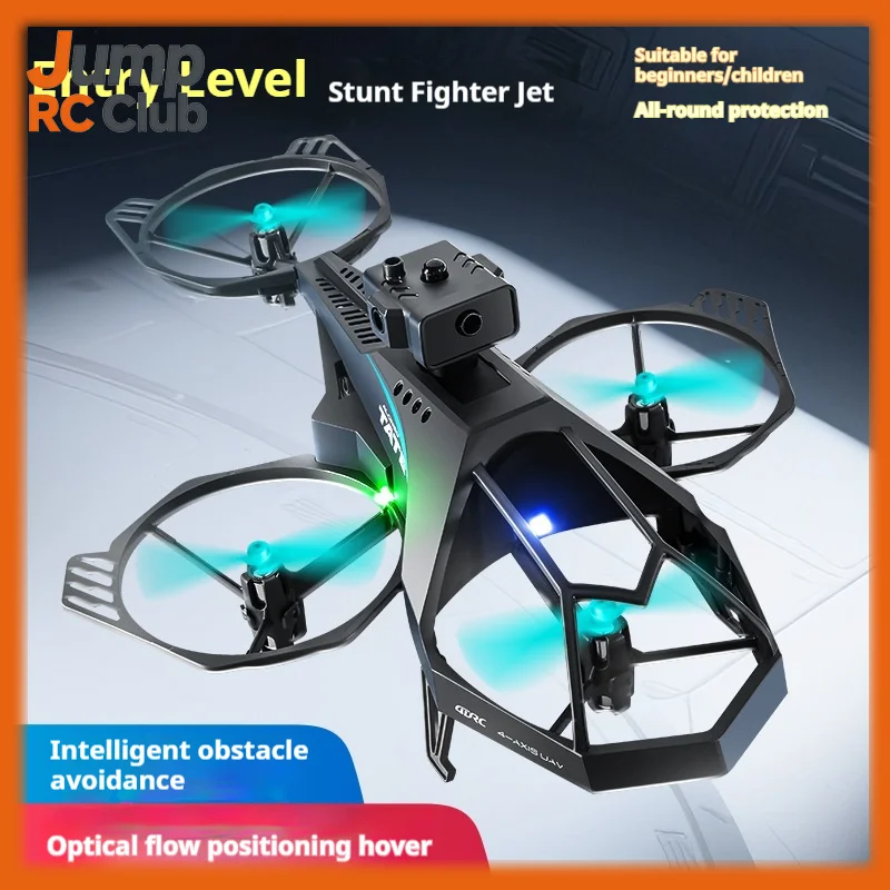 4DRC V35 RC Drone Obstacle Avoidance Altitude Hold Optical Flow Durable Quadcopter Stunt Fighter Toys Boys Kids Beginners