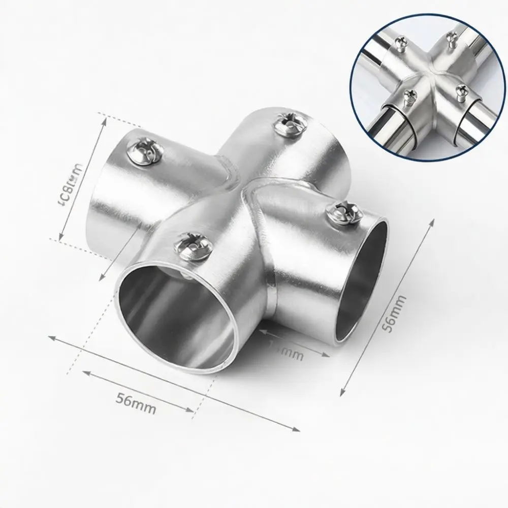 Sturdy Metal Pipe Joint Fitting Steel Corner Fastener For Modular Shelf Rack Construction Professional Hardware Access
