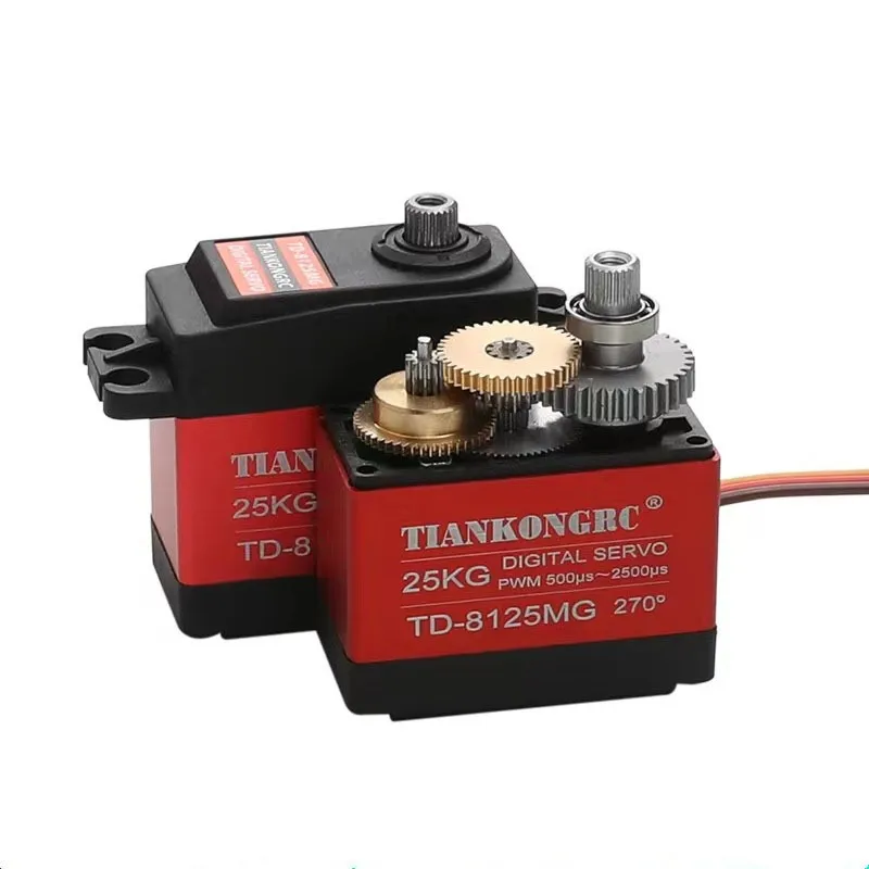 20KG Digital Servo TD8120MG High Torque Metal Shell Aircraft Model Waterproof Digital Servo