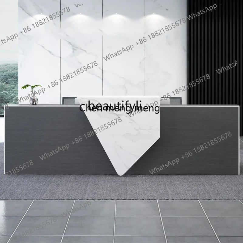 H134 Desk Company Reception Desk, Beauty Salon Barber Shop, Welcome, Information Desk