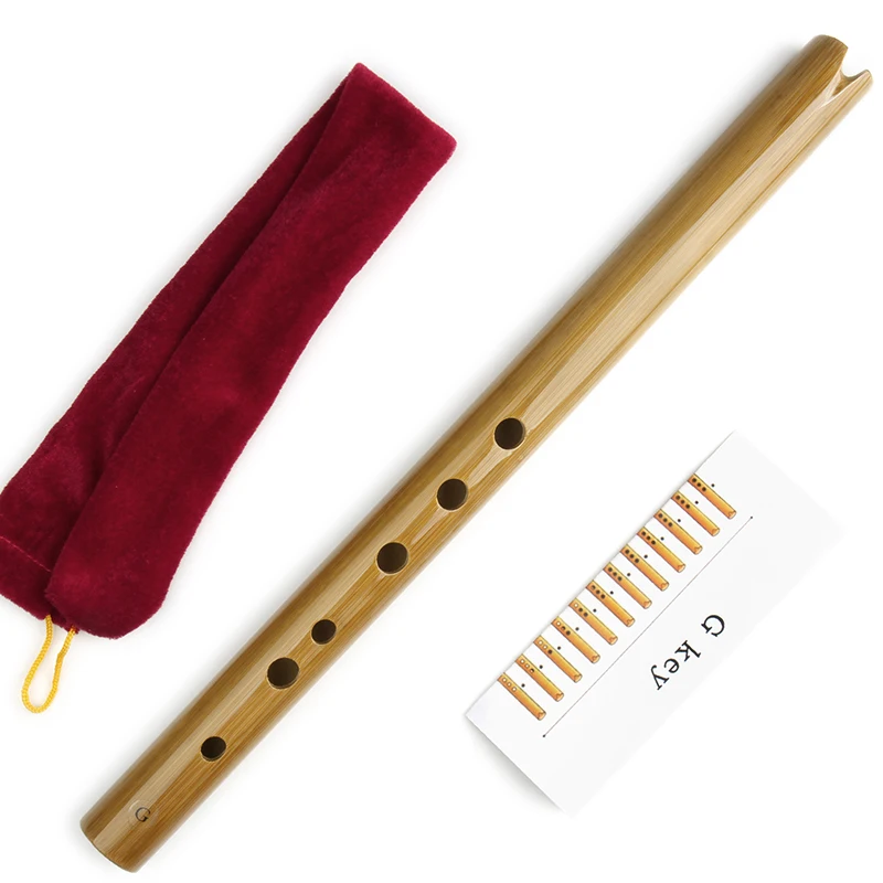 G Key Quena Original Bamboo Flauta Vertical Flute Muscial Instrument Suitable For Beginners