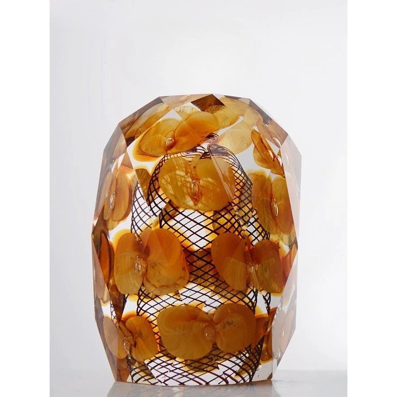 Morning Flower Light Luxury Simple High-end Glazed Ornament