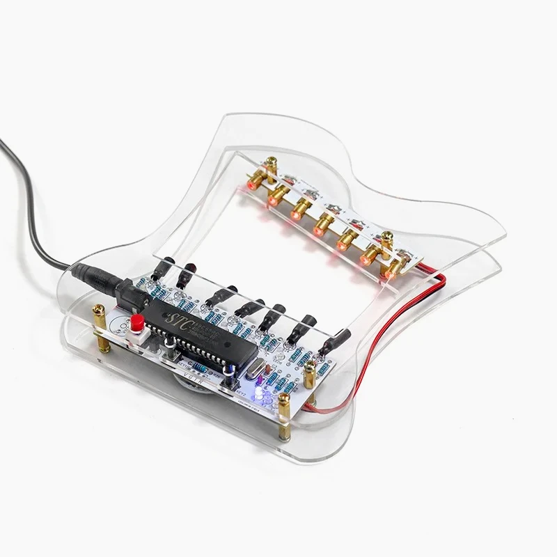 

51 MCU, electronic fabrication kit, electronic DIY parts welding, training kit HU-013