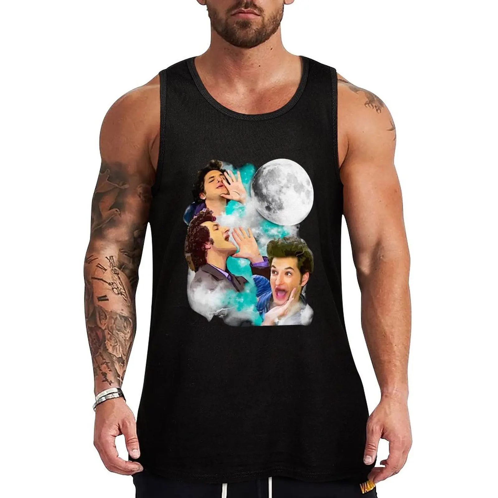 Jean Ralphio Tank Top T-shirt man bodybuilding men anime clothes