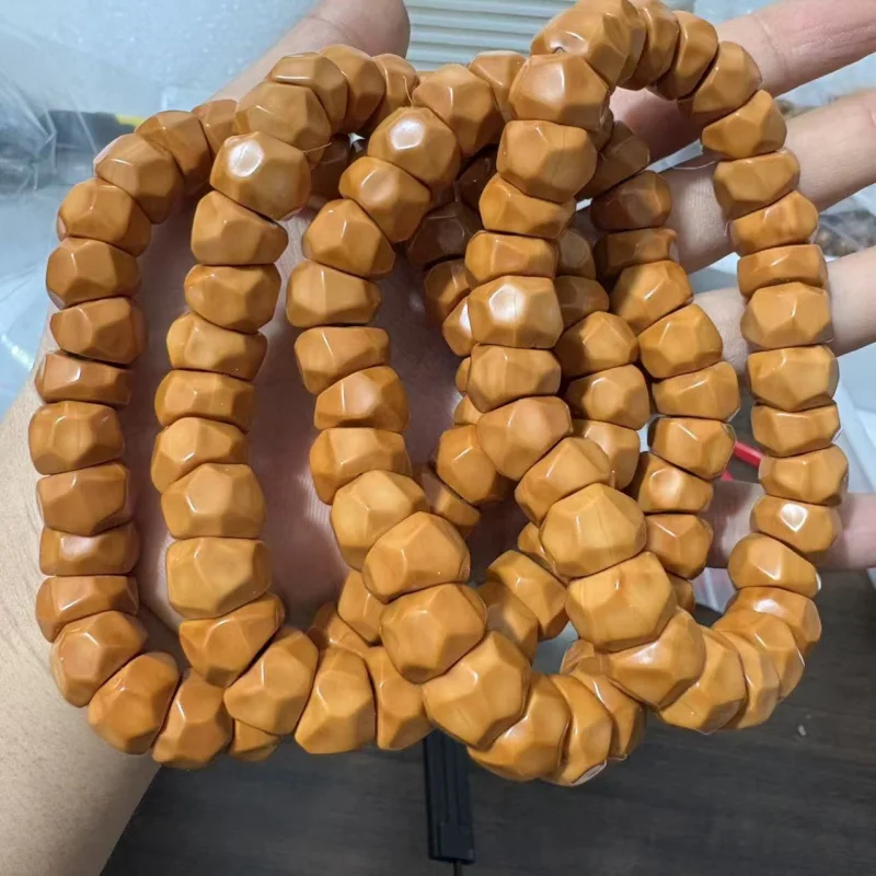 Monkey Pig Intestine Cut Surface Fashion Jewelry Handheld Buddhist Beads Bracelet Men And Women
