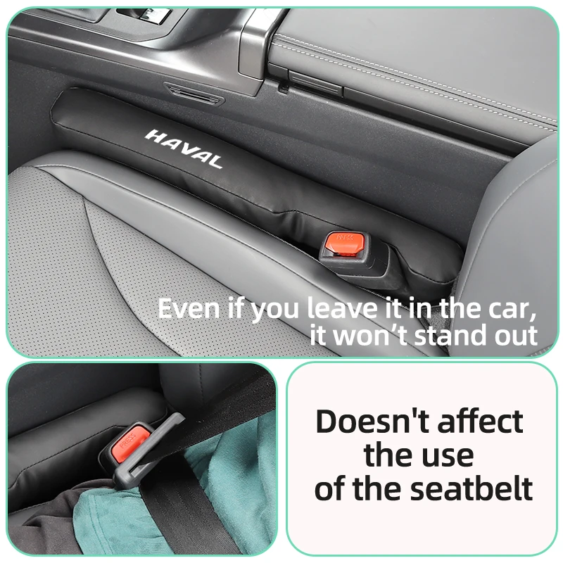 Leather Car Seat Gap Filler Strips Decorative Interior Accessories For Great Wall Haval F7 H6 H2 H3 H5 H7 H8 H9 M4 F7X F7H H3S view 5