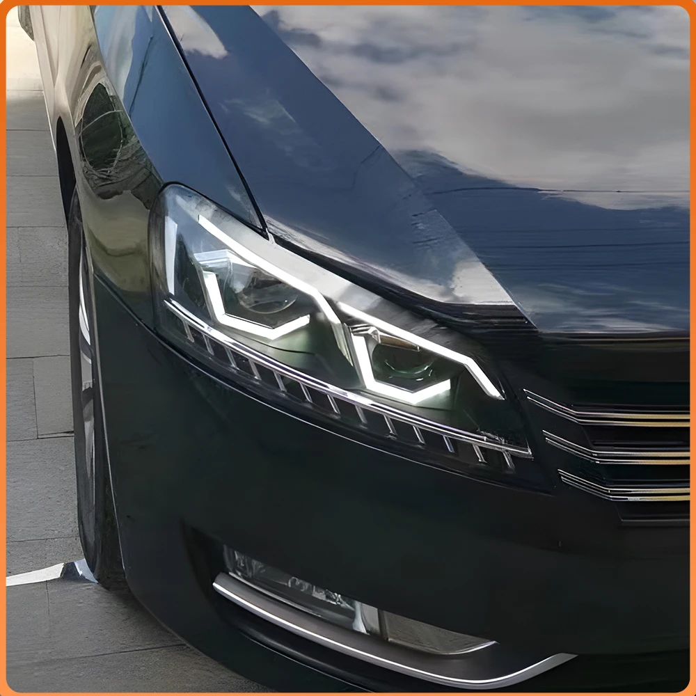 

High Quality LED Auto Headlight Assembly For VW Passat B7 US Version 2011-2015 Car Front Lamps Plug and Play Upgrade Accessories