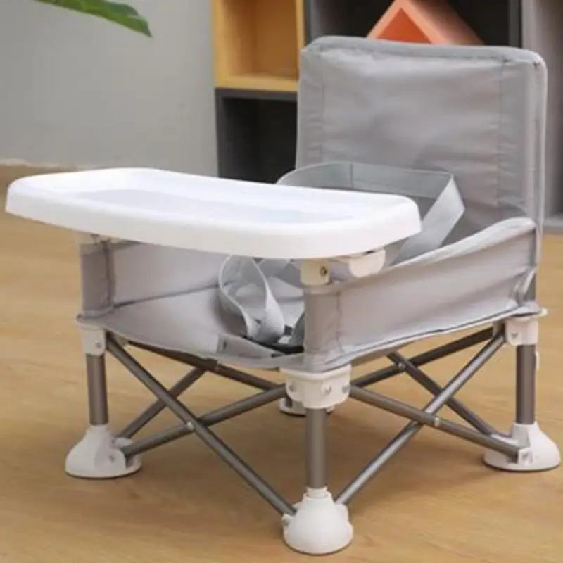 Portátil Baby Dining Booster Seat, Viagem Folding, Cadeira de alimentação, Assento de praia ao ar livre, Baby Furniture Supplies