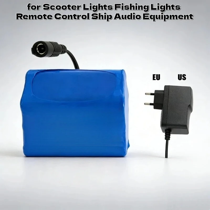 

High Capacity Aleaivy 8.4V 28Ah 2S3P Lithium Battery Pack for Scooter Lights Fishing Lights Remote Control Ship Audio Equipment