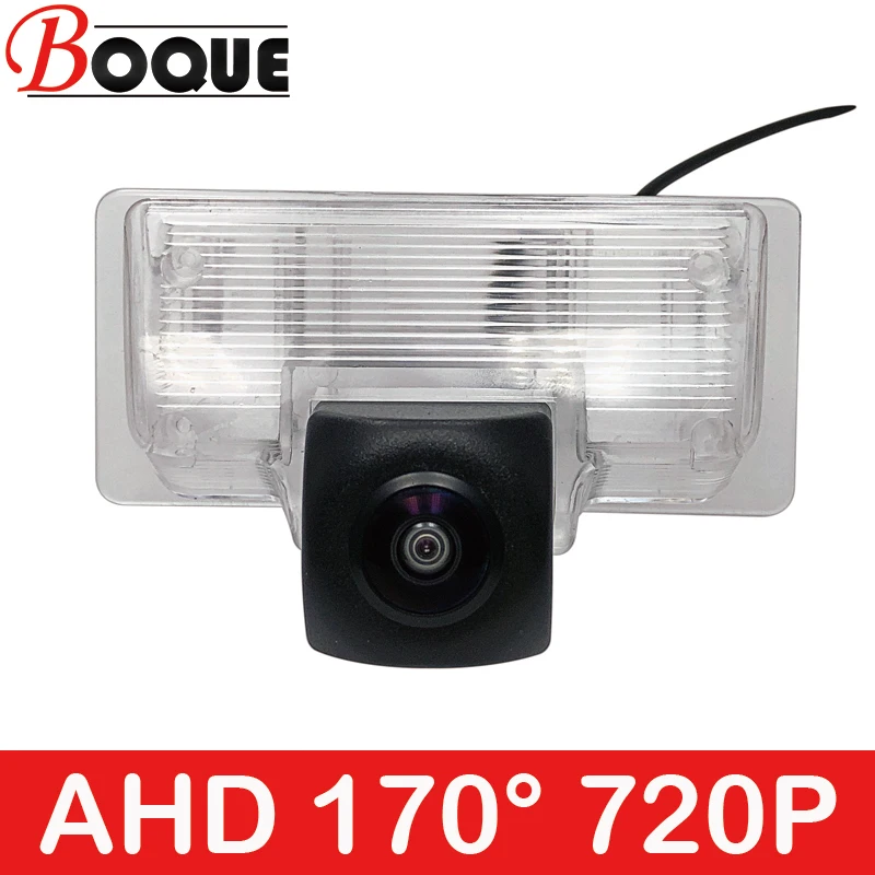 BOQUE 170 Degree 1280x720P HD AHD Car Vehicle Rear View Reverse Camera For Nissan ICHIKON Tiida Latio Almera Sentra Rogue