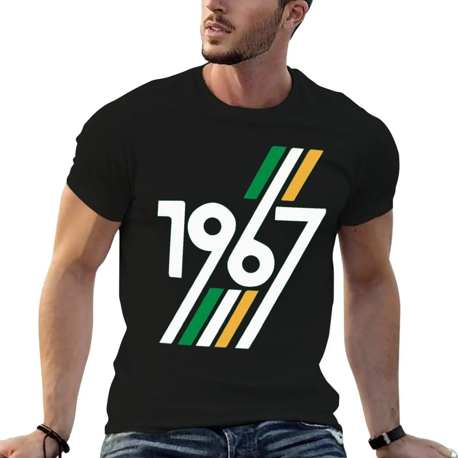 Lisbon Lions Retro 1967 T-Shirt boys whites kawaii clothes fruit of the loom mens t shirts