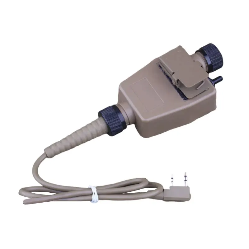 Emersongear für TEA PTT Intercom-Schalterkabel für Kenwood Version Funkgerät Ladeanschluss Walkie-Talkie Jagd Wandern – Detail 2