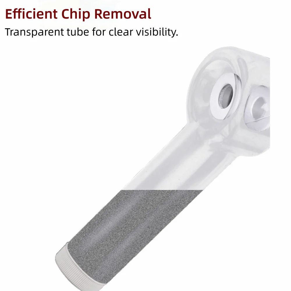 2 in 1 Electric Drill Dust Cover Clear Block Dust Drill Bit Dustproof Cover Durable Drill Bit Storage Box Home Use