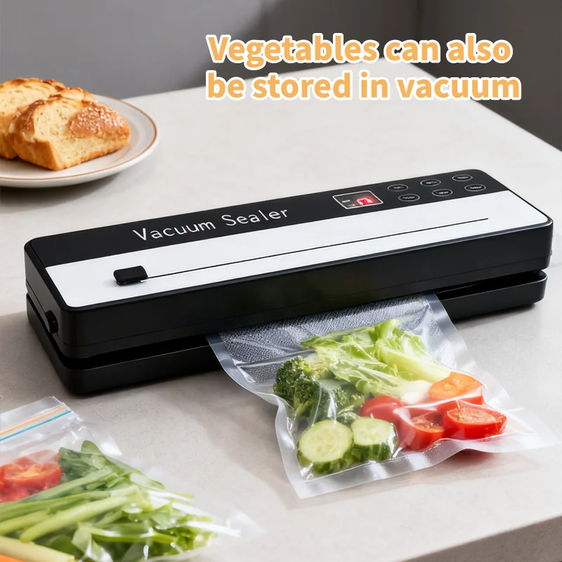 음식 보관용 자동 진공 포장기 플라스틱 실란트 사용 휴대용 확장형 밀봉 멀티팩 빠른 음식 보존