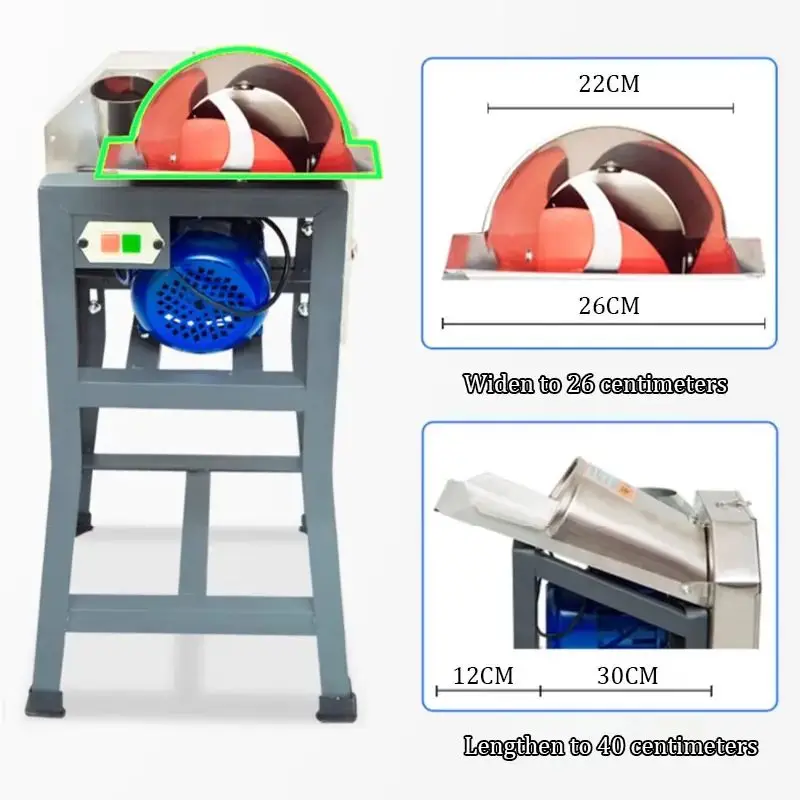 Mini Animal Farm Diesel Electric Feed Crusher Grass Cutting Chaff Cutter Machine