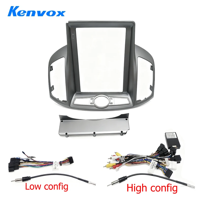 

9,7-дюймовая рамка для автомобильного радиоприемника Tesla с вертикальным экраном для Chevrolet 2012-2017 Captivas Dash Kit, адаптер жгута проводов на панели