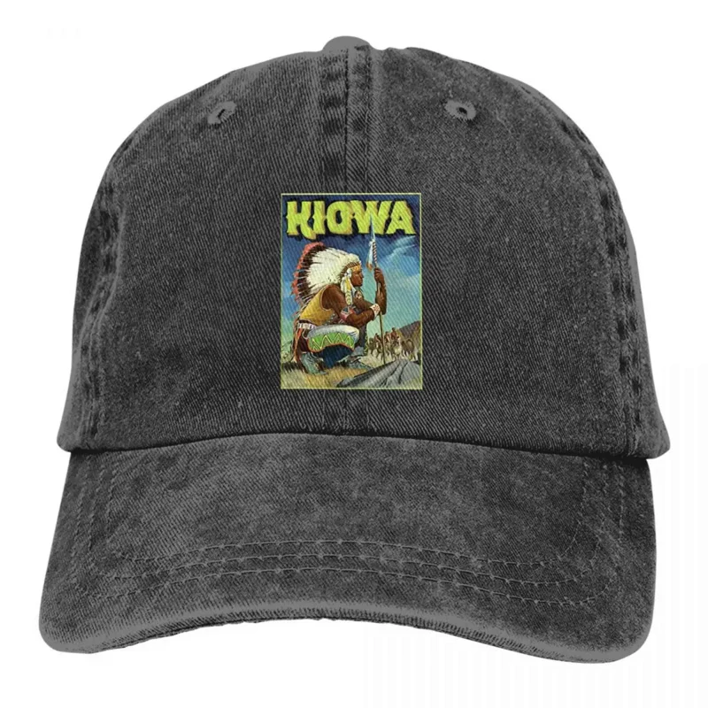 Summer Cap Sun Visor Kiowa Hip Hop Caps Indian Tribe Cowboy Hat Peaked Hats