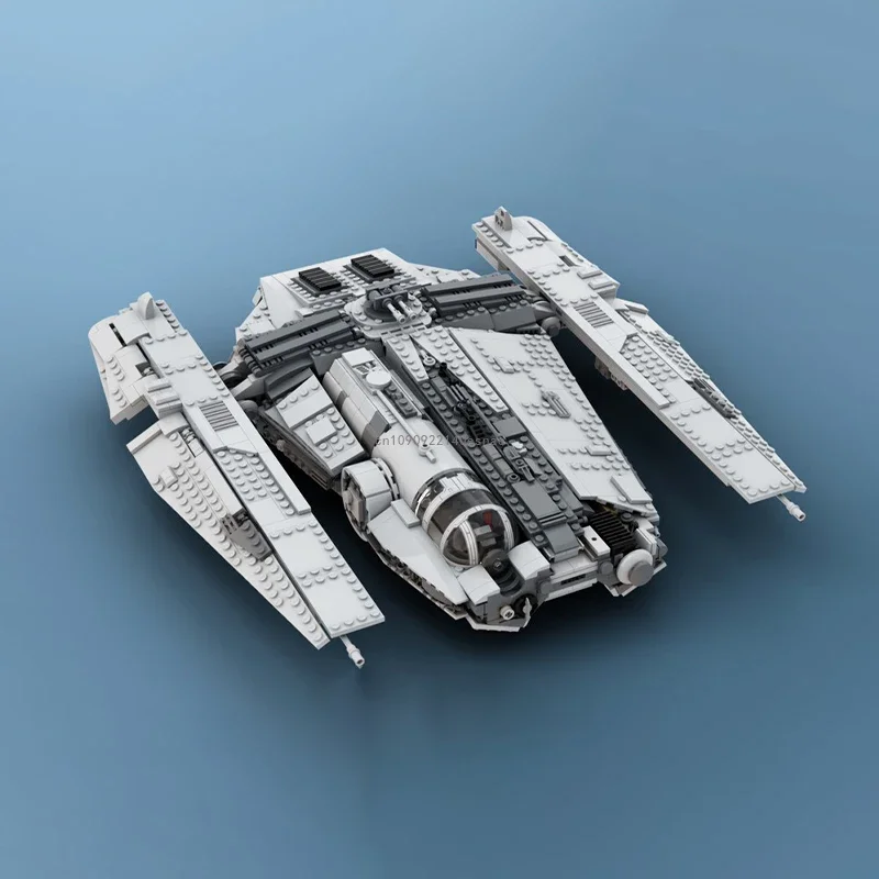 

Конструктор Star Plan MOC: Боевой космический корабль (1601 деталь), модель для сборки, развивающая архитектурная игрушка