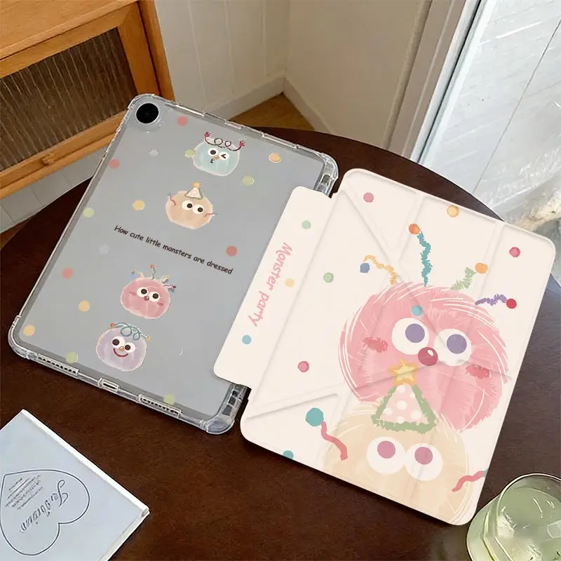 Y Fold Tablet Case For Tab S6 Lite 10.4 inch Samsung S10 S9 12.4 inch Tab A9 8.7" Plus 11" A8 Samsung Tab S7 S8 S9 11