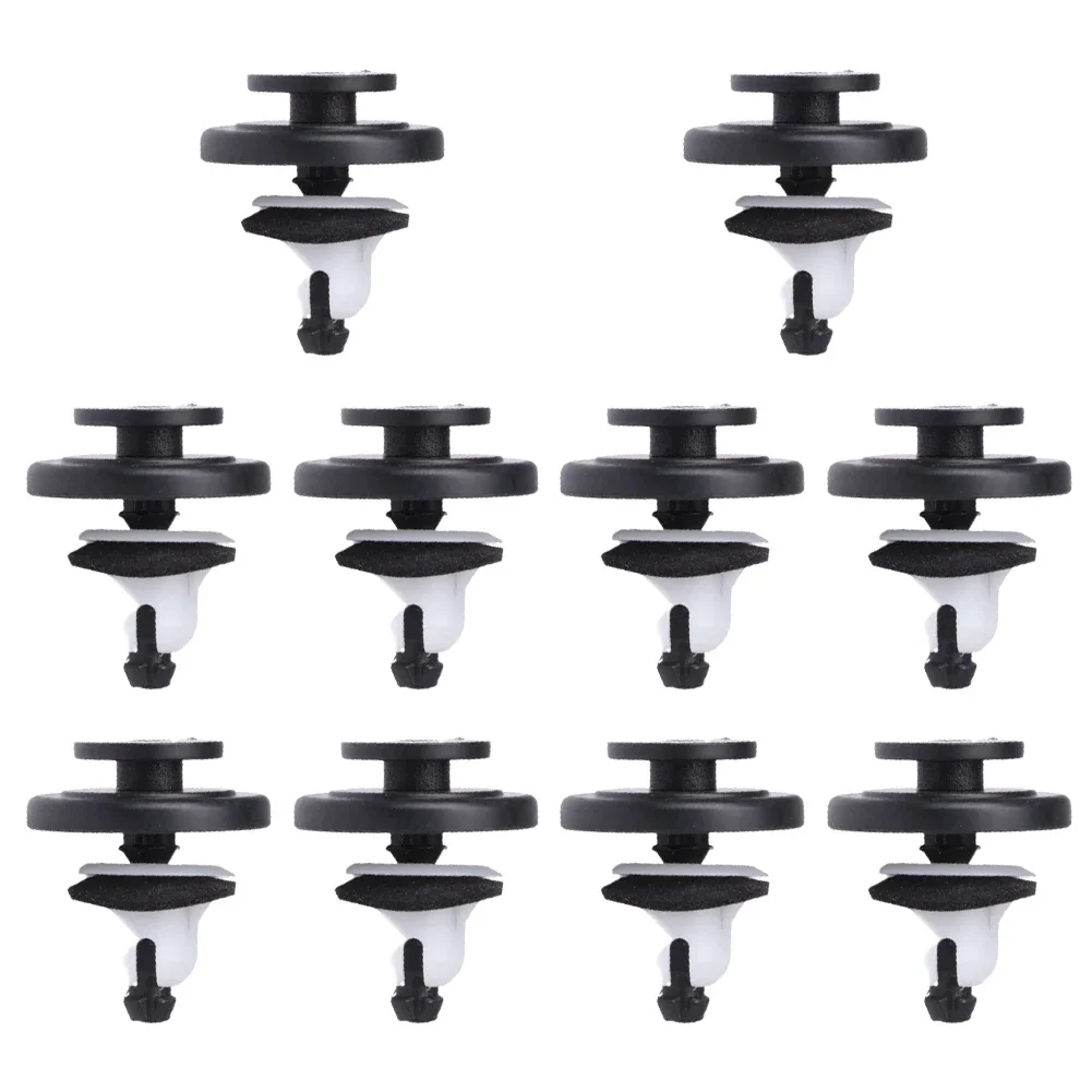 10 Pcs Car Tailgate Spoiler  Clips 91513-T6A-003 For Honda For  Civic For CR-V HR-V Reliable Hold  Tailgate Spoiler Clips Trim