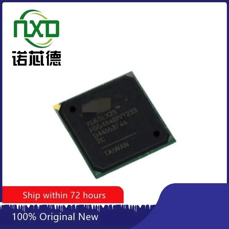 

2PCS/LOT XC6SLX25-2FGG484C new original programmable logic device integrated Circuit