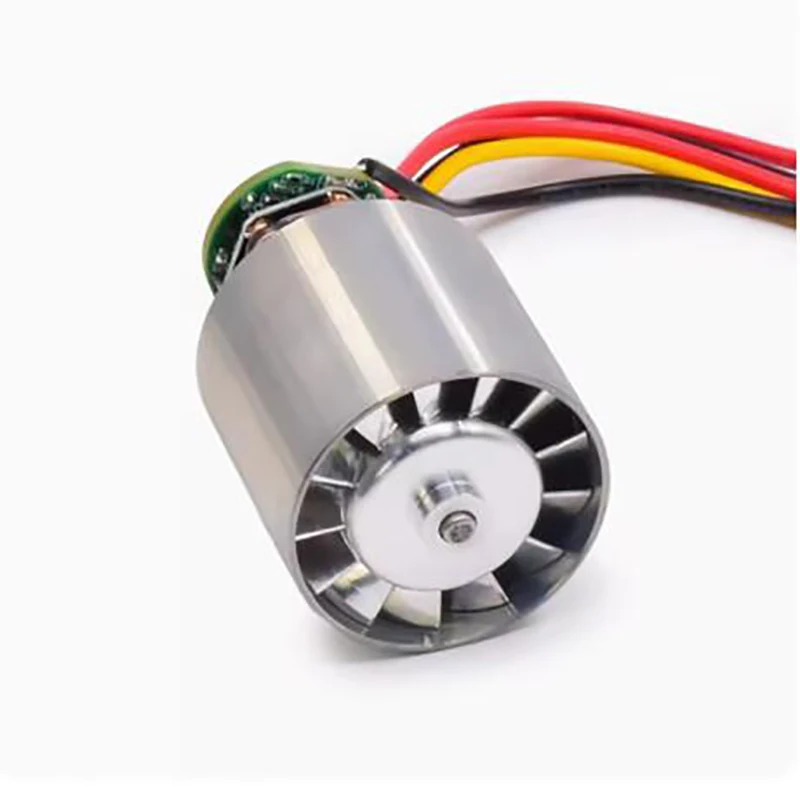 Dc 9V 12V 24V 100000 Rpm Micro Borstelloze Duiker Ventilator Aluminium Waaier Elektrische Haardroger Ultra Hoge Snelheid Motor