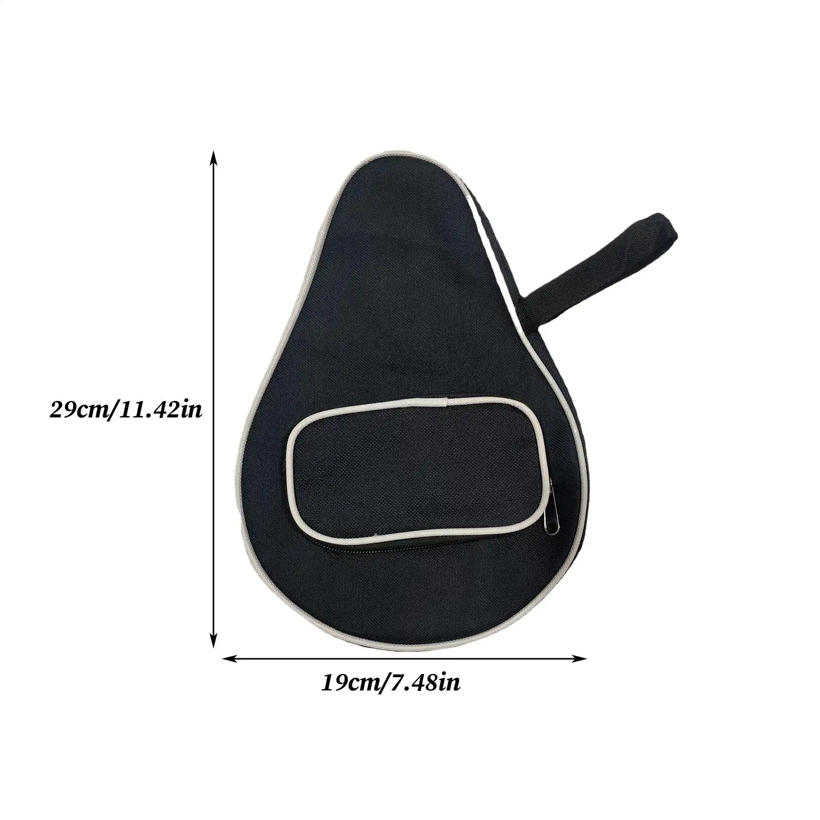 Table Tennis Bag Protective Portable Racket Case Protective Paddle Bag For Adult Kids Sports Game Training Indoor Outdoor Yard