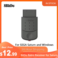 New 8BitDo Bluetooth Retro Receiver for SEGA Saturn and Windows, Wireless Adapter Dongle for PS5 PS4 and Xbox Series Controllers