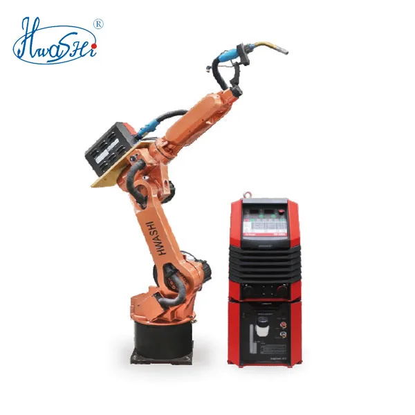 HWASHI 6 Axis Industrial Welding Robot , Professional High Efficiency Industrial Robot,Robot Arm Manufacturing Plant