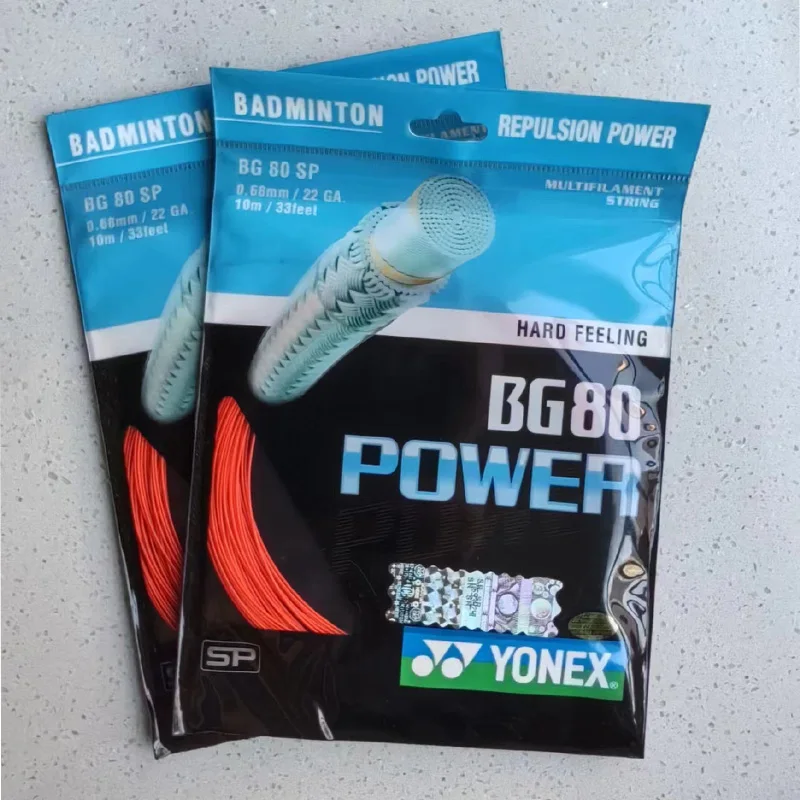 YONEX New Badminton Racket String YY BG80 High Quality String High Elastic and Durable Network String