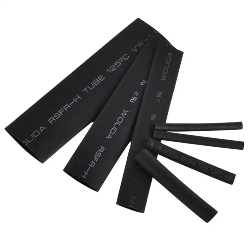 Heat Shrinkable Sleeve Assortment 127pcs 2 to 13mm Waterproof Shrink Tube for Electrical Connections and Splices