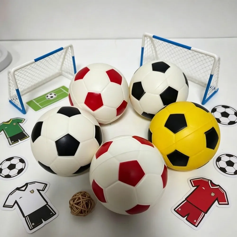 PU Material Stress Relief Balls Slow Rebound Foam Soft Sponge Texture Foam Hand Grip Balls Hand Grip Design Anti-Stress Feature